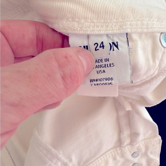 White Hudson Jeans - Picture 6 of 11